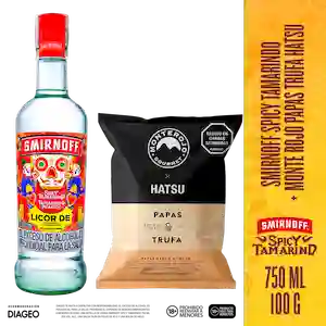 Combo Smirnoff Spicy Tamarind + Monte Rojo Trufa Hatsu