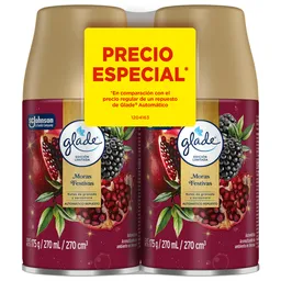 Glade Ambientador Edición Limitada Moras Festivas 2 x 175 g