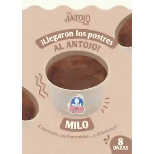 Postre Cuchareable Milo 8 Onzas