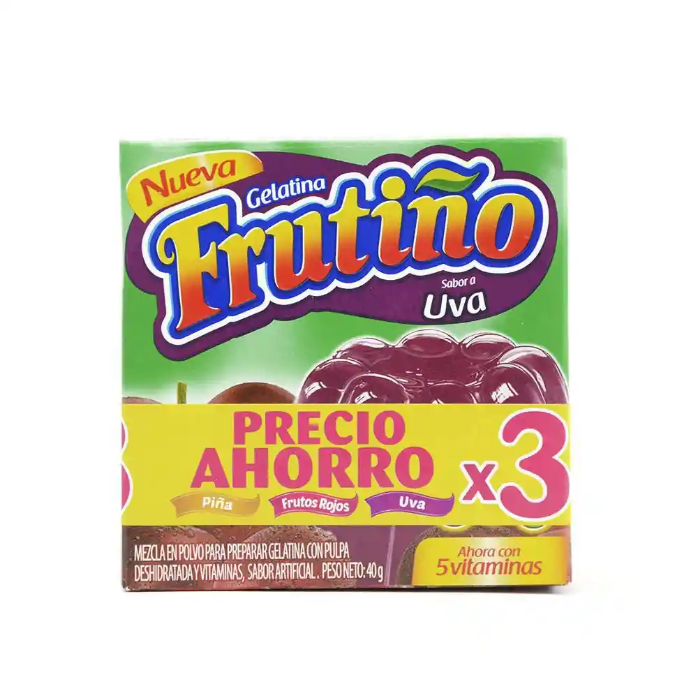   Frutiño  Gelatina Polvo 