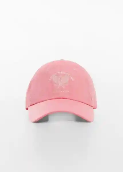 Gorra Mtc Rosa Talla 99 Mujer Mango