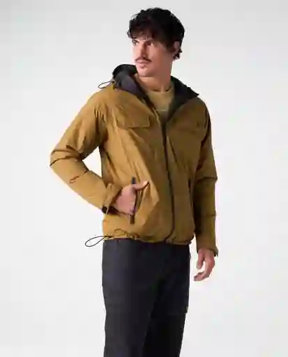 Chaqueta Hombre Café Talla L 822G022_CAF180830 Americanino