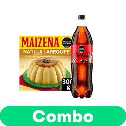 Combo Maizena Natilla Arequipe + Coca-Cola Sin Azucar 1.5 mL