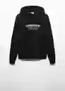 Buzo Sudadera Appartme Negro Talla XL Hombre Mango