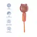 Ventilador de Mano Carita de Oso Serie Café Miniso