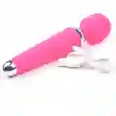 Vibrador masajeador en silicona recargable a prueba de agua
