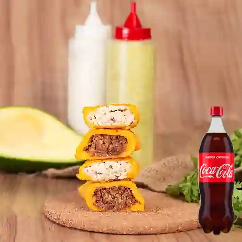 Combo para Dos + Coca-Cola Sabor Original 1.5 l