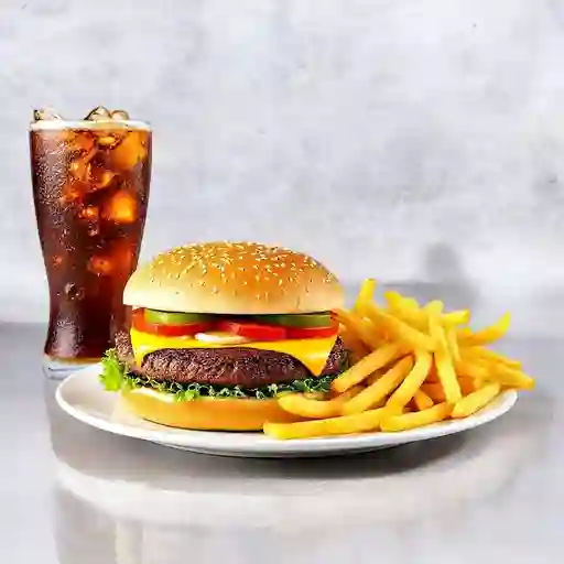Hamburguesa de la casa