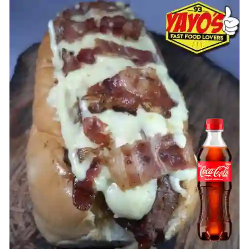 Combo Perro Italo Suizo + Coca Cola Original 400 ml