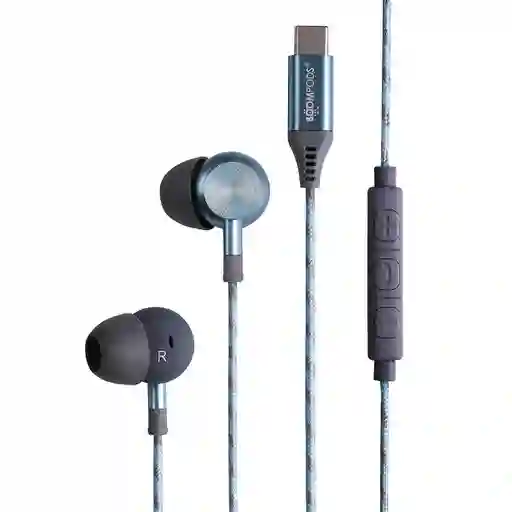 Boompods Audífonos Digibuds Tipo C Color Azul