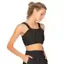 Top Baixa Negro Talla S