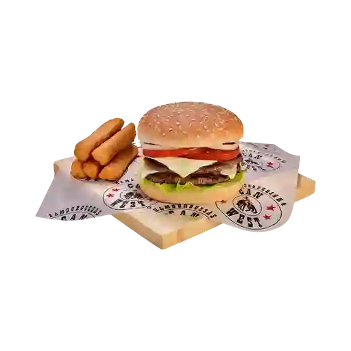 Hamburguesa Doble Sencilla