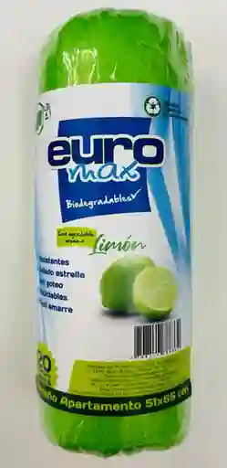 Euromax Bolsa Basura Apartamento Limón