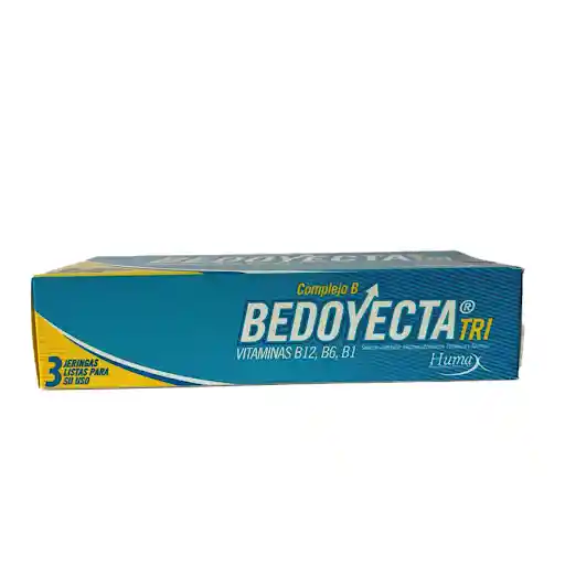 Bedoyecta Complejo B Con Vitamina B12 B6 y B1