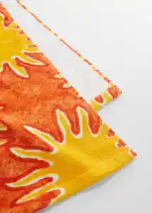 Toalla Sunny Rojo Mujer Mango
