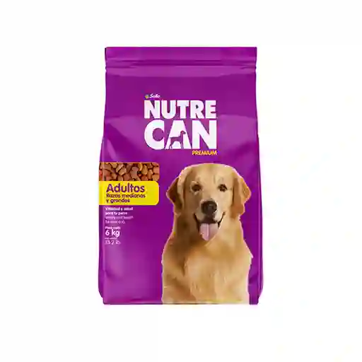 Nutrecan Alimento Para Perro Adulto Mediana y Grande