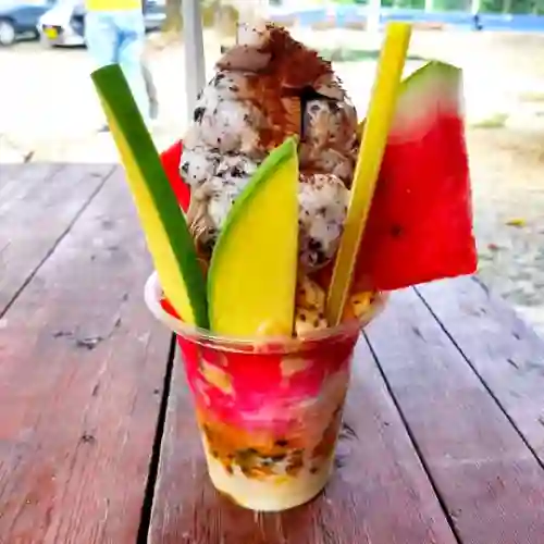 Cholado con Helado