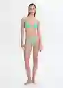 Braga Onditab Verde Pastel Talla L Mujer Mango