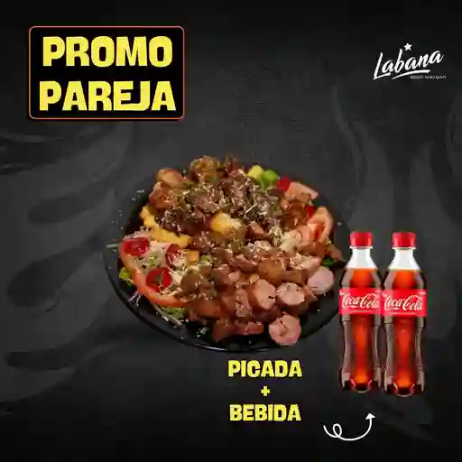 Promo pareja picada + bebida