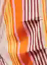 Pantalón Byron Naranja Talla XS Mujer Mango