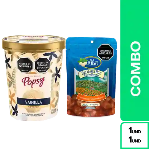 Combo Popsy Litro Vainilla + Macadamia