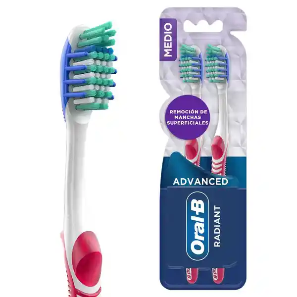 Cepillo de Dientes Oral-B Advanced Radiant 2 Und