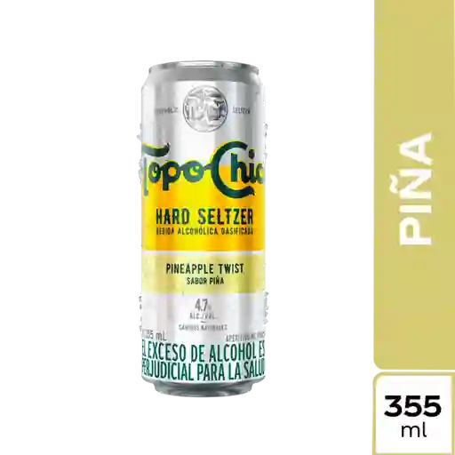 Hard Seltzer TopoChico Sabor Piña 355ml
