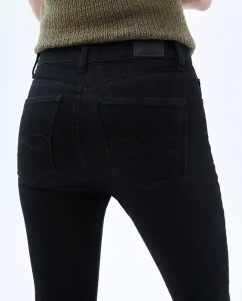 Jean Mujer Negro Talla 4 330D601 Americanino