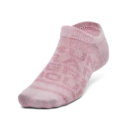 Under Armour Medias Essential no Show Hombre Rosado LG