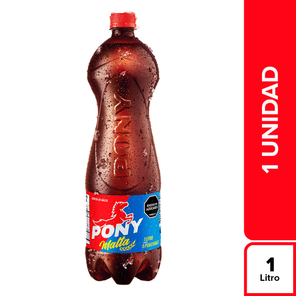 Bebida Pony Malta en botella PET 1 L