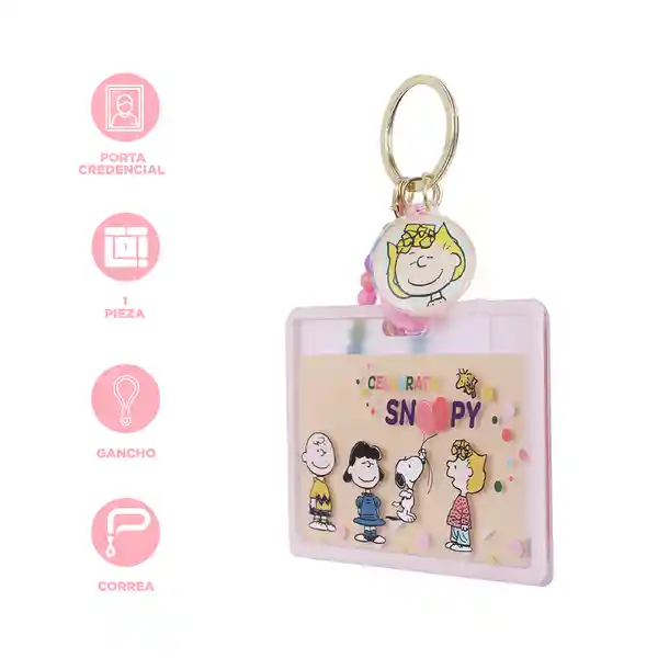 Portadocumentos Serie Snoppy Multicolor Miniso