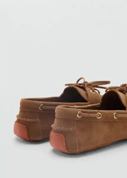 Zapatos Nautilus Camel Talla 37 Mujer Mango