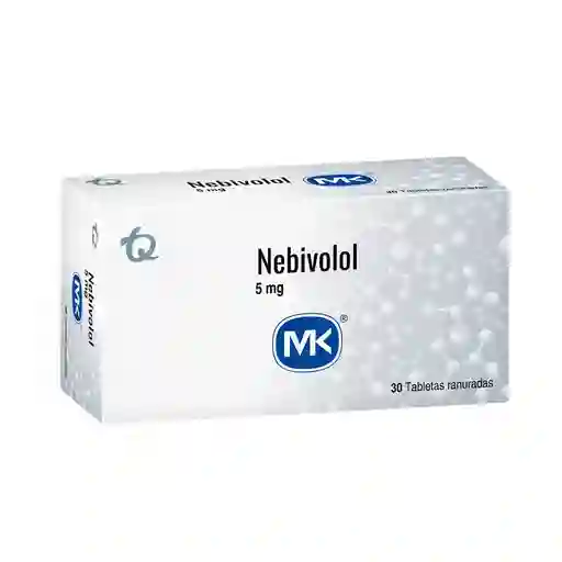 Nebivolol Mk (5 mg) Tabletas Recubiertas