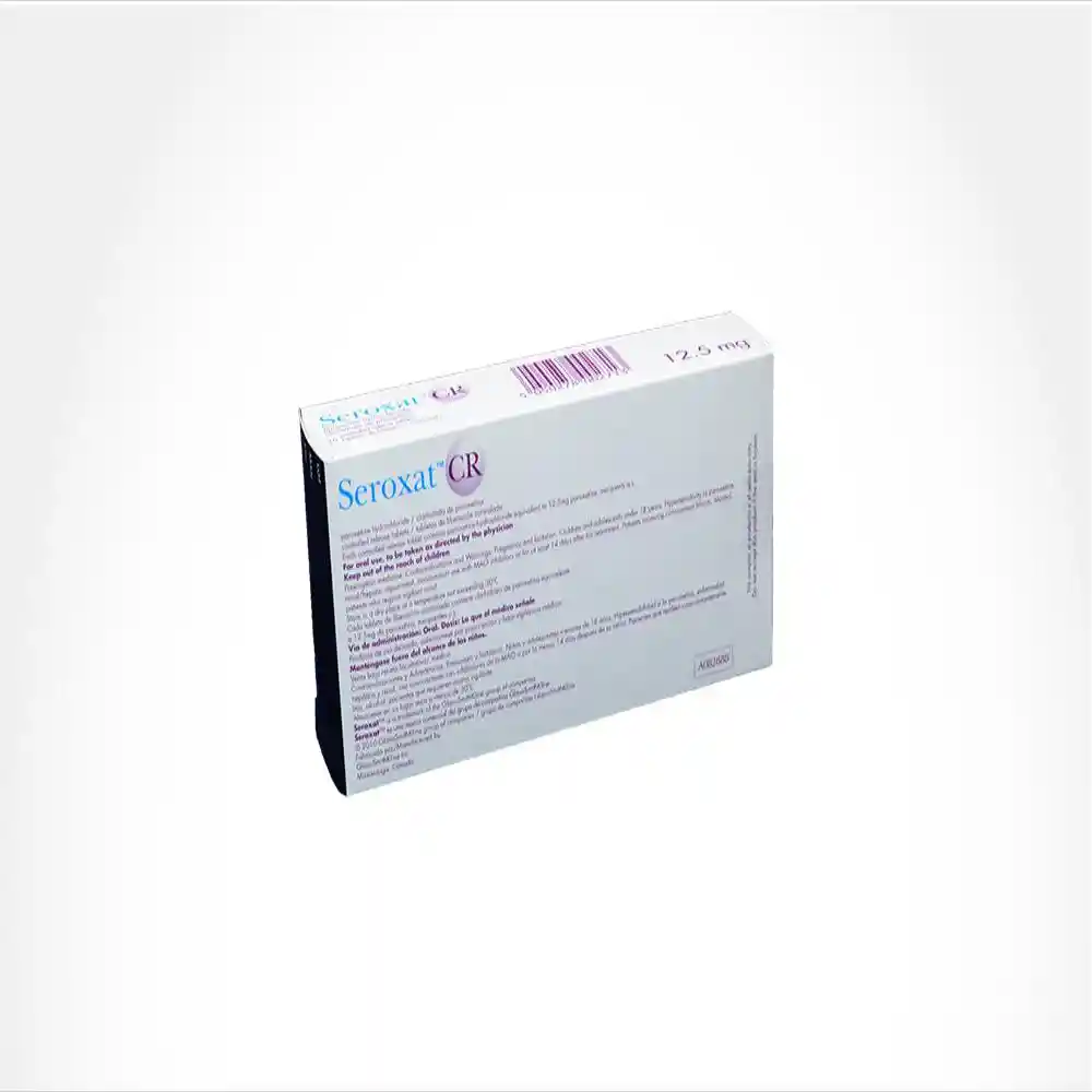 Seroxat CR (12.5 mg) 10 Tabletas
