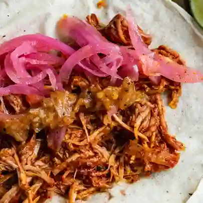 Quesadilla de Cochinita Pibil