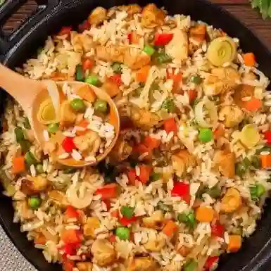Combo arroz mix+ bebida 16 onz