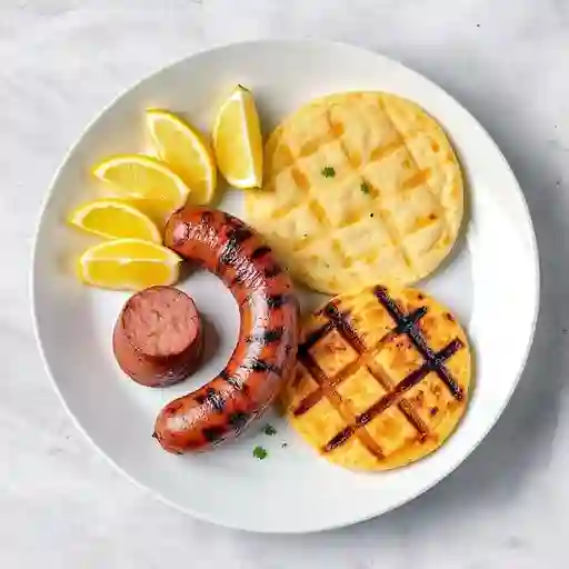 Morcilla Con Arepa