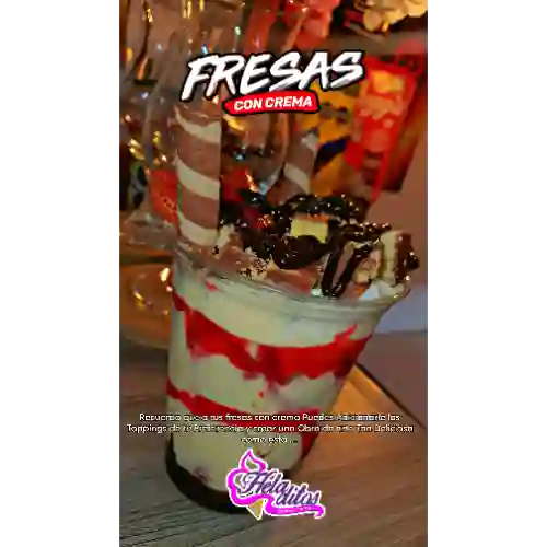 Fresas con Crema y Chocorramo