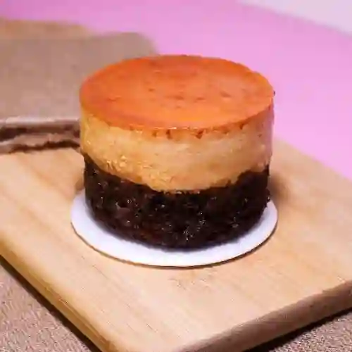 Porción de Chocoflan