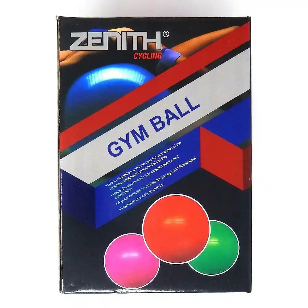 Zenith Bola de Gimnasia Con Inflador 9836