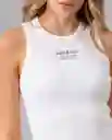 Camiseta Crop Mujer Crudo Lana Claro Talla XL 38181 Rifle