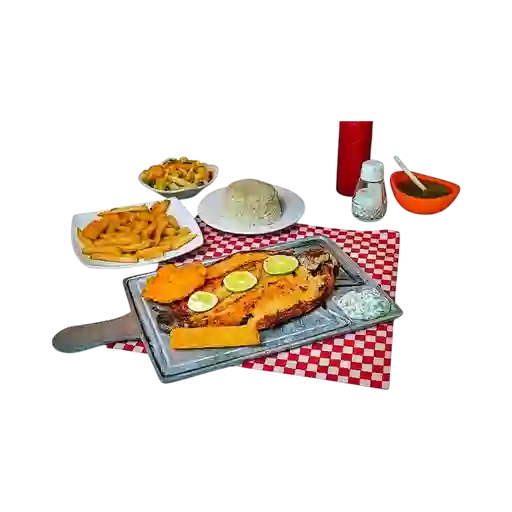 Trucha a la Plancha + Gaseosa