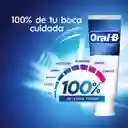 Crema Dental Oral-B 100% De Tu Boca* Cuidada Encías más Saludables en 2 semanas Combate la formación de caries desde la raíz 66ml