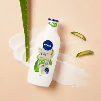 Nivea Crema Corporal Naturally Good con Aloe Vera Piel Normal