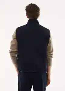 Chaleco Nadast Navy Talla M Hombre Mango