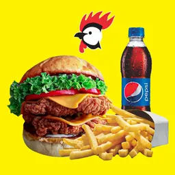 Doble Chicken Burger