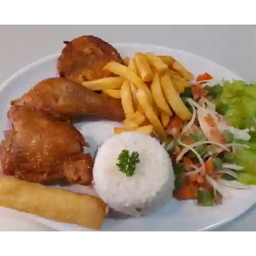 Bandeja con Pollo