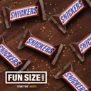 Snickers Fun Size 6 barras de chocolate y maní 96.4 g