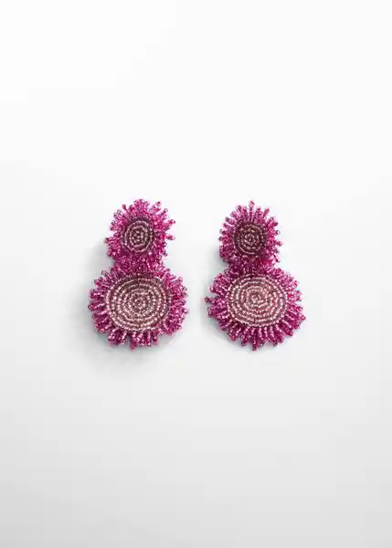 Pendientes Romina Rosa Talla 99 Mujer Mango