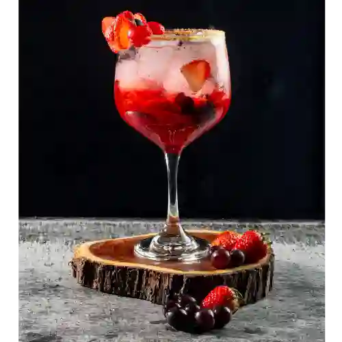 Soda Italiana de Frutos Rojos